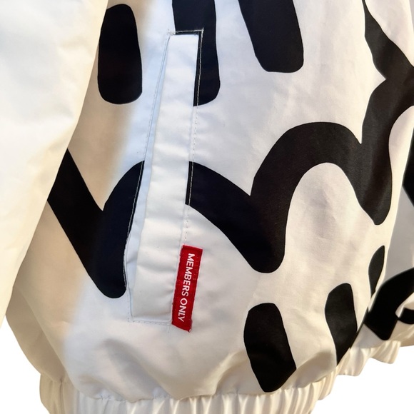 Keith Haring X Members Only Half Zip Jacket - Picture 4 of 15